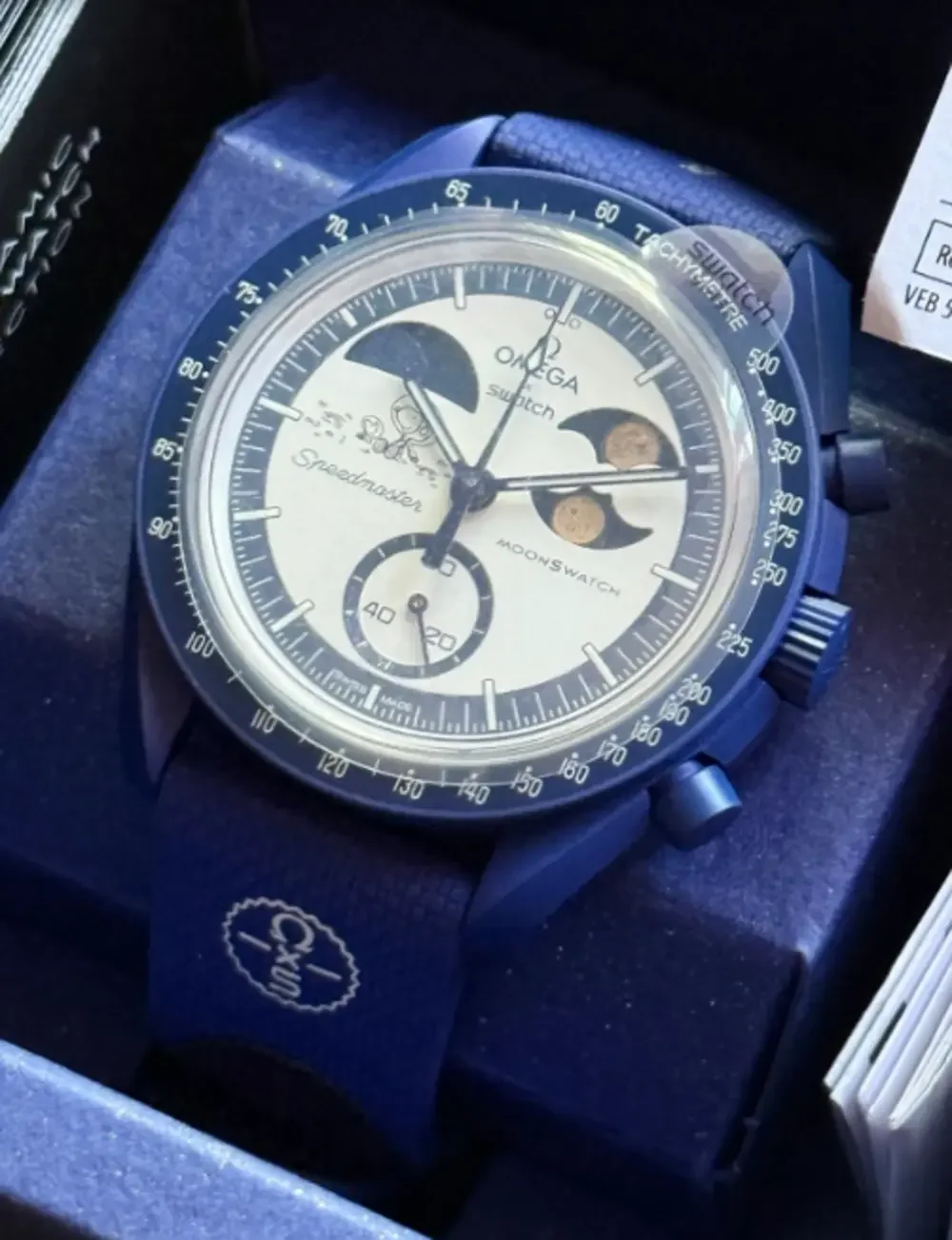 Men's Chronograph Watch - Blue Dial